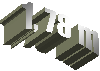 1, 78 m