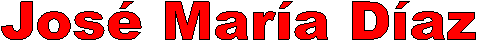 Jos� Mar�a D�az
